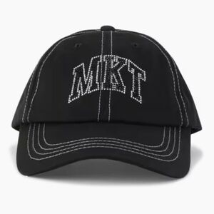 Urban‎ Outfitter’s MKT Market Arc Paneled Rhinestone Hat Black